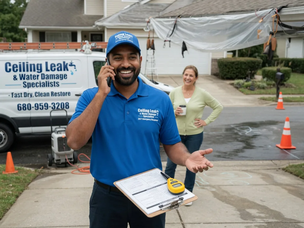 Ceiling Leak Cleanup Volcano, HI FAQs